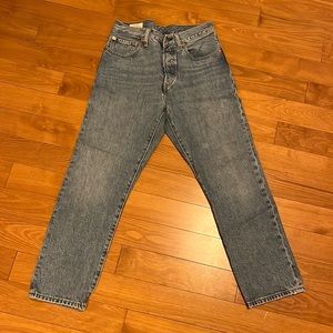 Levi’s 501 slim crop